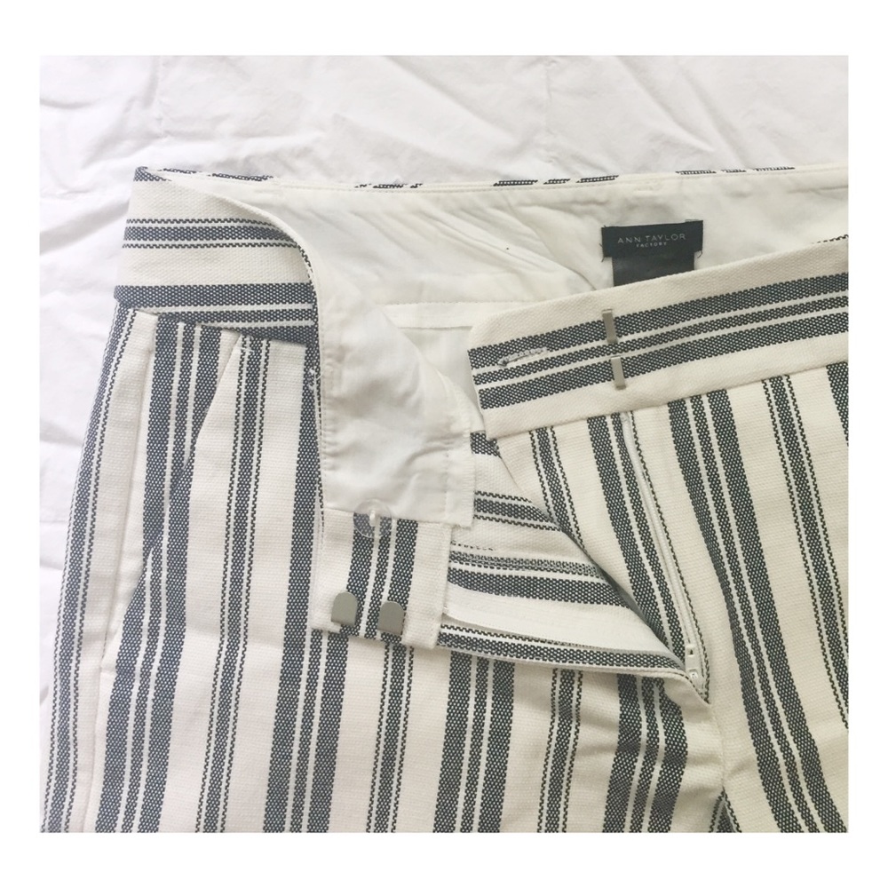 Ann Taylor Striped Shorts